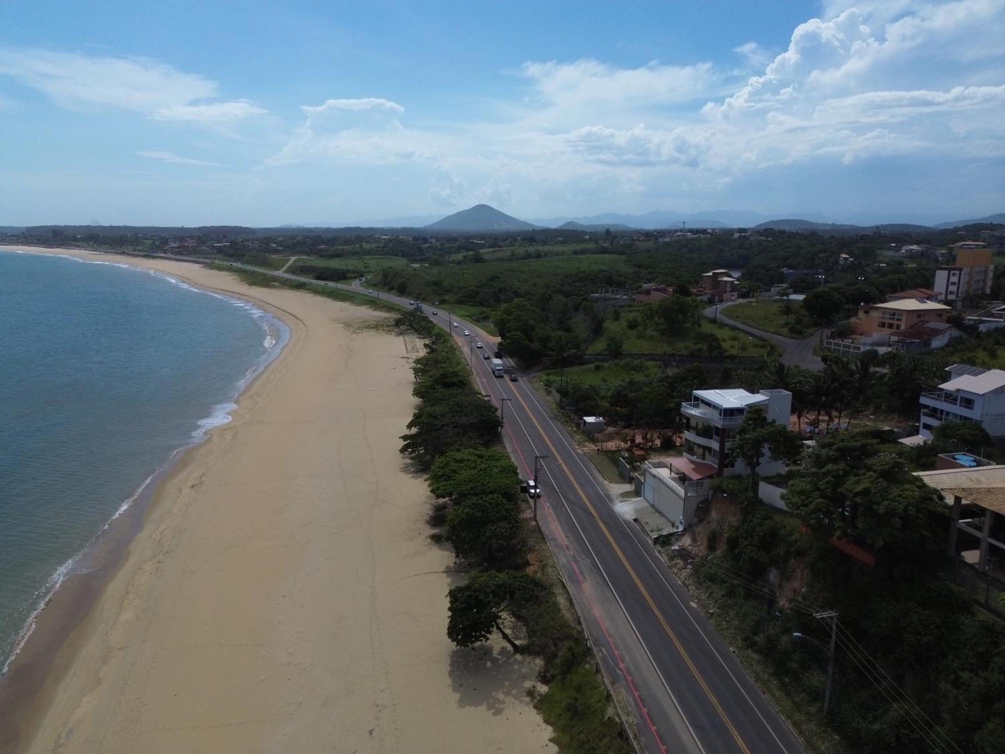 Ipe Amarelo - Frente Ao Mar Na Praia De Meaipe, グアラパリー エクステリア 写真