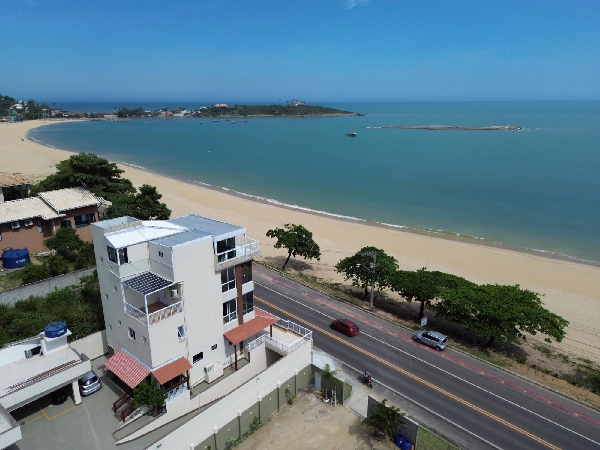 Ipe Amarelo - Frente Ao Mar Na Praia De Meaipe, グアラパリー エクステリア 写真